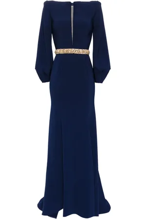 Jenny Packham Layla crystal-embellished gown