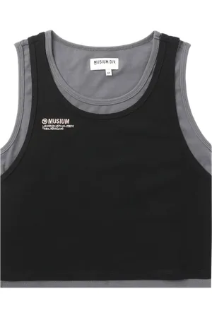 Musium Div. Layered cotton tank top