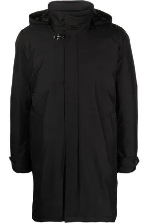 FAY Detachable-hood padded coat