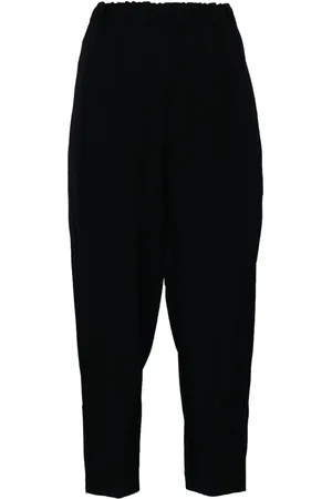 Comme des Garçons High-waist cropped trousers