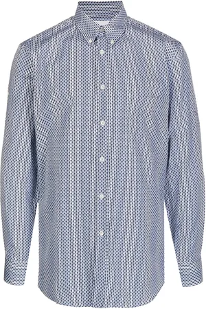 Alexander McQueen Skull print long-sleeve shirt
