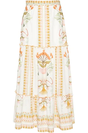 LUG VON SIGA Cassia tiered maxi skirt