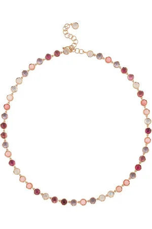 Irene Neuwirth 18kt rose small Classic multi-stone necklace