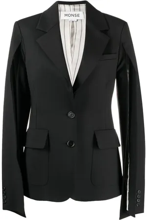 MONSE Arm-slit wool-blend blazer