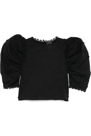 Farm Rio 3D flowers blouse