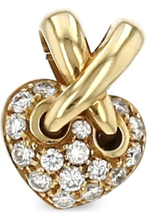 CHAUMET 18K yellow Lien diamond pendant