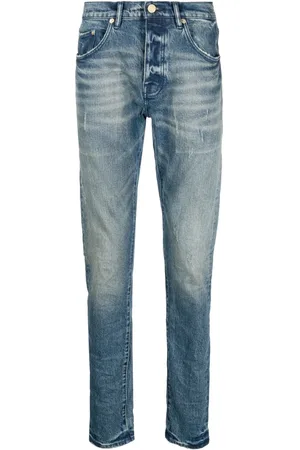 Purple Brand P001 low-rise slim-leg jeans