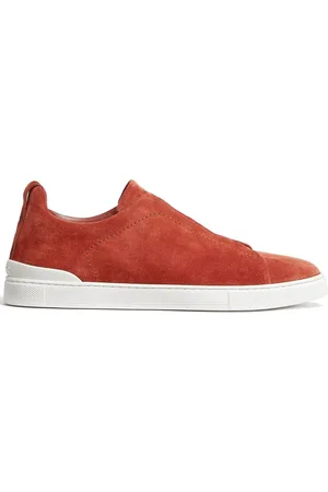 Ermenegildo Zegna Triple Stitch suede sneakers