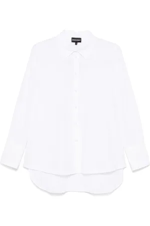 Emporio Armani Draped-detail shirt