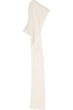 MAGDA BUTRYM Ribbed-knit hooded scarf