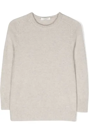 Paolo Pecora Logo-embroidered round-neck jumper