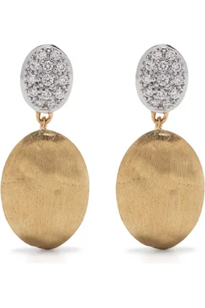 Marco Bicego 18kt yellow Sviglia diamond earrings