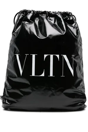 VALENTINO GARAVANI VLTN patent leather backpack
