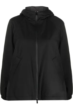 Max Mara Logo-patch high-neck jacket