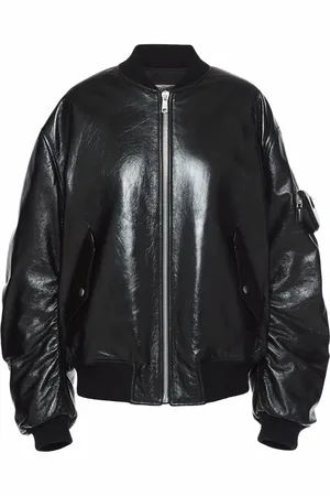 Prada Nappa leather bomber jacket