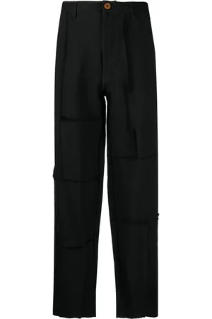 Comme des Garçons Exposed-seam straight-leg trousers