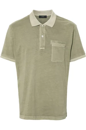 FAY Logo-embroidered polo shirt