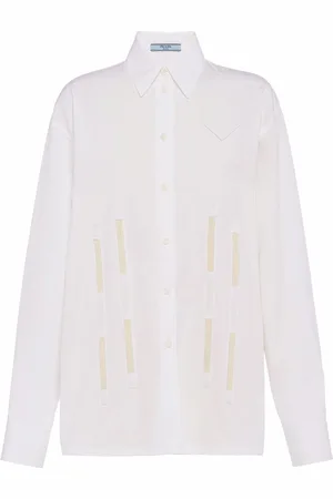 Prada Long-sleeve cotton shirt