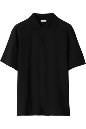 Burberry Piqué-weave cotton polo shirt