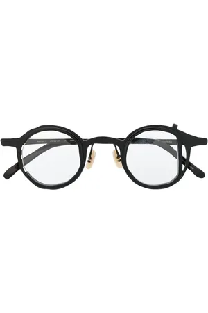 MASAHIROMARUYAMA Strap-detail round glasses