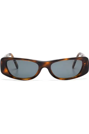 Salvatore Ferragamo Tortoiseshell-effect sunglasses