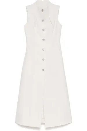 SHIATZY CHEN Wool vest dress