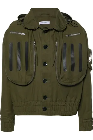 JUNTAE KIM Multi-pocket hooded jacket