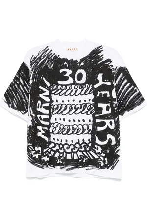 Marni Abstract-print T-shirt