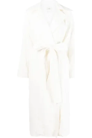 Quira Double-breasted cotton coat