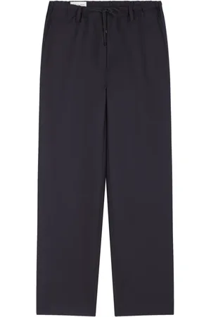DRIES VAN NOTEN Drawstring straight trousers