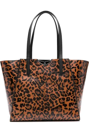 Zadig & Voltaire Le Borderline leopard-print tote bag