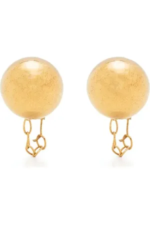 Jil Sander Ball-stud chain earrings