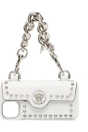 VERSACE Medusa-motif chain iPhone cover