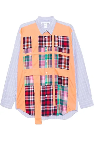 Comme des Garçons Tartan lattice shirt
