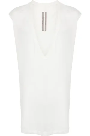 Rick Owens Dylan T cotton tank top