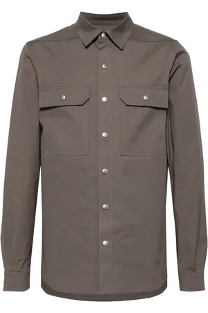 Rick Owens Long-sleeve poplin shirt