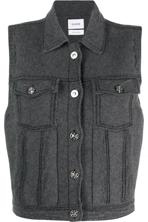 Barrie Knitted sleeveless jacket