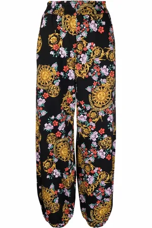 VERSACE Sun Flower Garland trousers