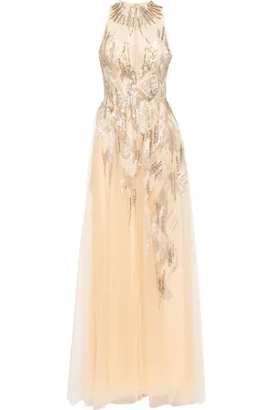 Saiid Kobeisy Long embroidered dress