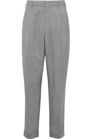 Brunello Cucinelli Tapered virgin-wool trousers