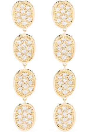Marco Bicego 18kt yellow diamond drop earrings