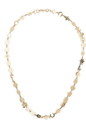 Sydney Evan 14K yellow Multi-Icon necklace