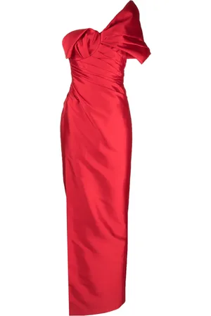 RACHEL GILBERT Marlo one-shoulder gown dress