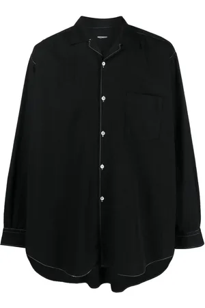 Comme des Garçons 1990s contrast stitching shirt