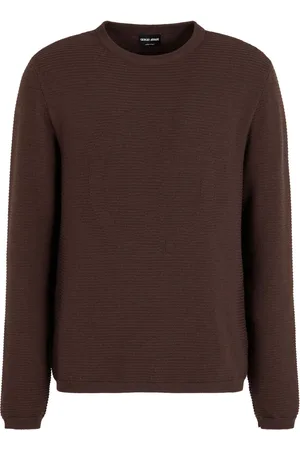 Giorgio Armani Logo-jacquard jumper
