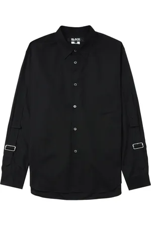 Comme des Garçons Buckled-strap cotton shirt