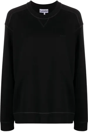 Ganni Isoli drop-shoulder sweatshirt