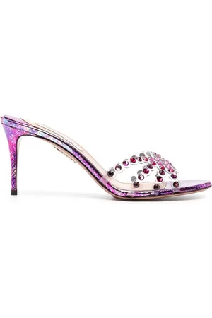 Aquazzura Tequila 75mm mules