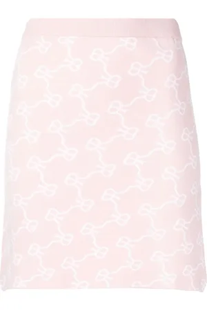 Rokh Monogram mini skirt