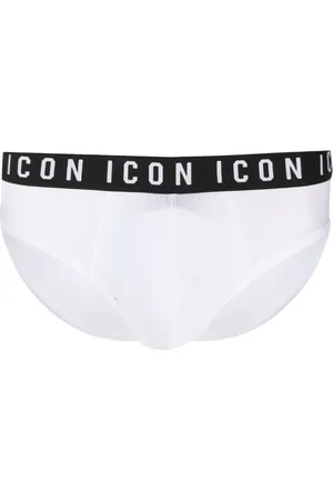 Dsquared2 Logo-waistband cotton briefs